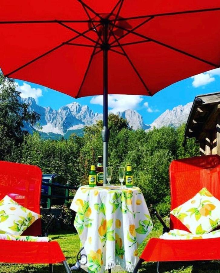 Gäste-Haus Kaisers-Glück Hotel Going am Wilden Kaiser Exterior foto