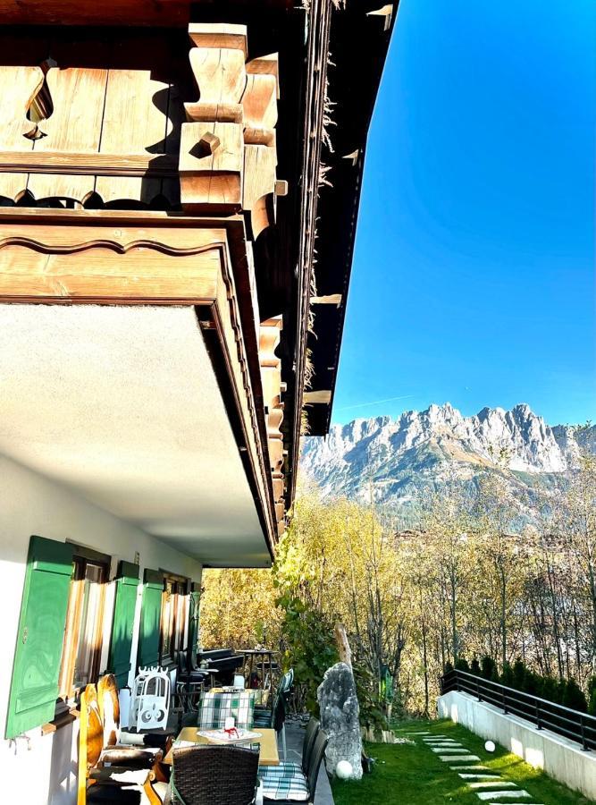 Gäste-Haus Kaisers-Glück Hotel Going am Wilden Kaiser Exterior foto